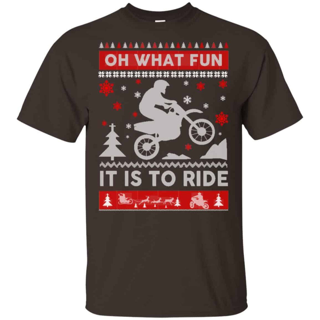 Motocross Sweater Christmas Oh What Fun It Is To Ride s, , Sweater Unisex