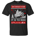 Motorcycle Sweater Christmas Oh What Fun It Is To Ride s, , Sweater Unisex