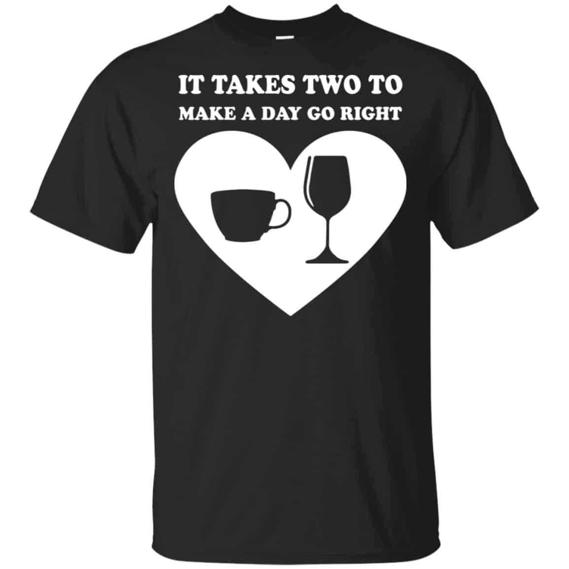 It Takes Two To Make A Day Go Right Shirt, , Tank Unisex