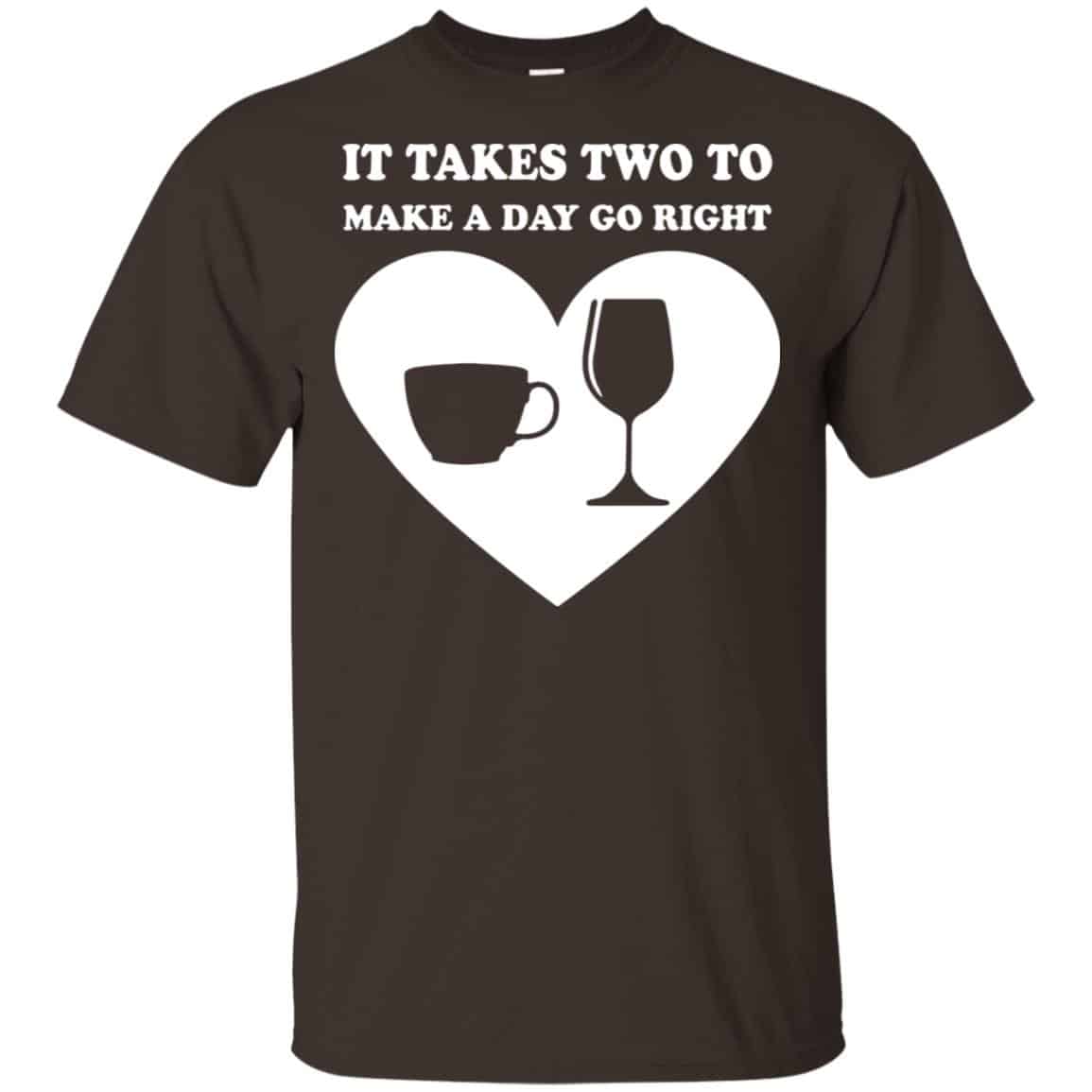 It Takes Two To Make A Day Go Right Shirt, , Tank Unisex