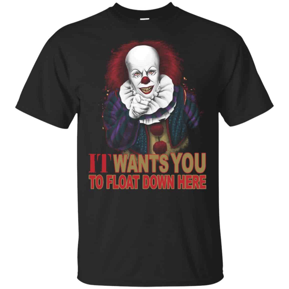 It Wants You To Float Down Here Shirt, , Tank Unisex