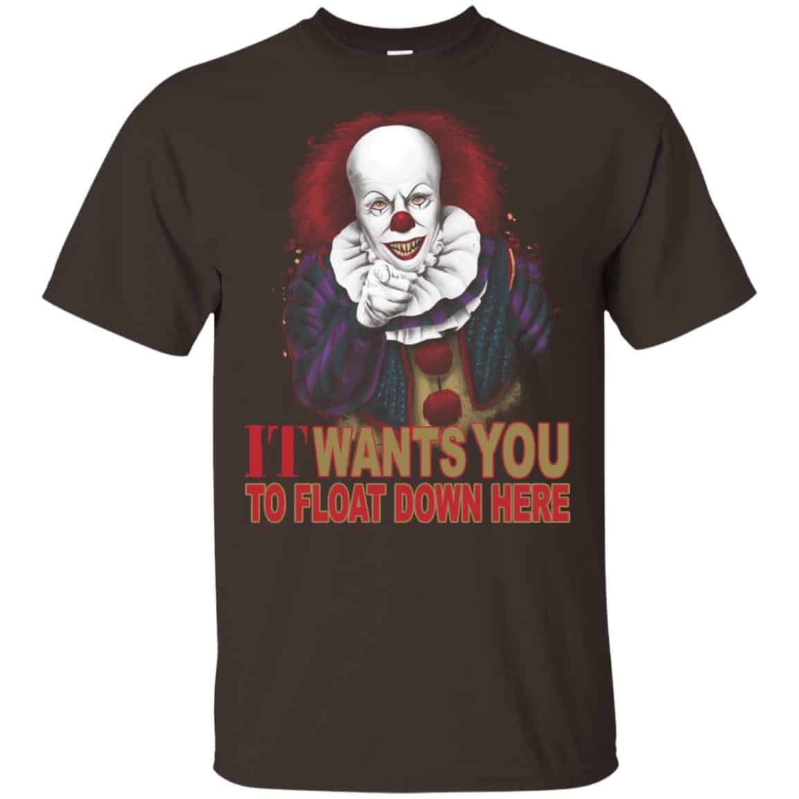 It Wants You To Float Down Here Shirt, , Tank Unisex