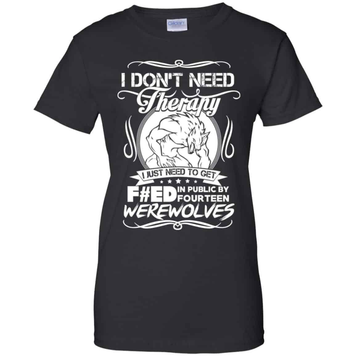 I Don’t Need Therapy I Just Need To Get F#ed In Public By Fourteen Werewolves s, , Tank