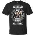 Never Underestimate A Woman Who Loves Criminal Minds And Was Born In April s, , Tank