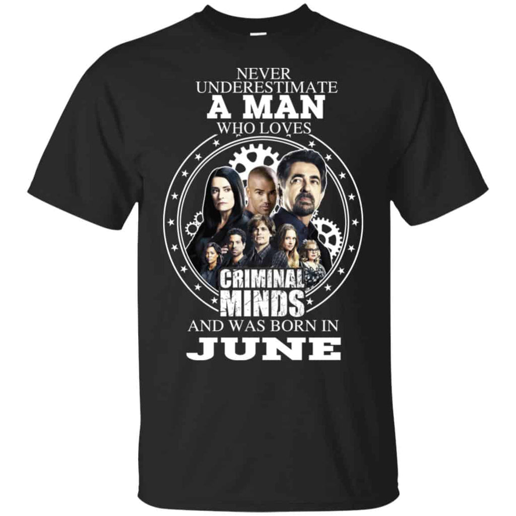 A Man Who Loves Criminal Minds And Was Born In June s, , Tank Unisex