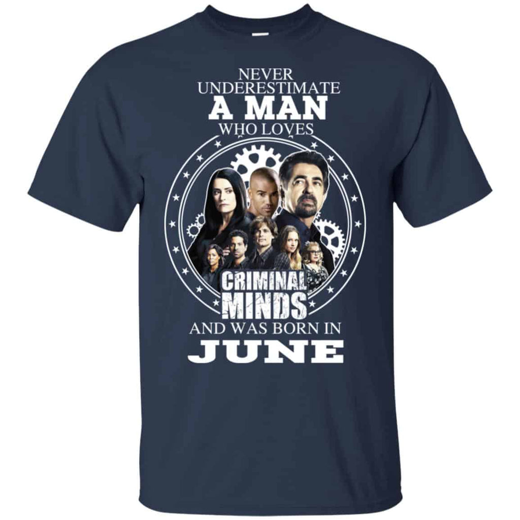 A Man Who Loves Criminal Minds And Was Born In June s, , Tank Unisex