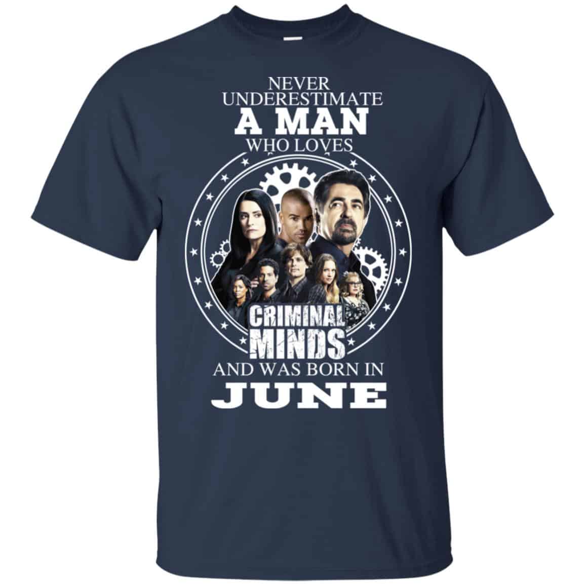 A Man Who Loves Criminal Minds And Was Born In June s, , Tank Unisex