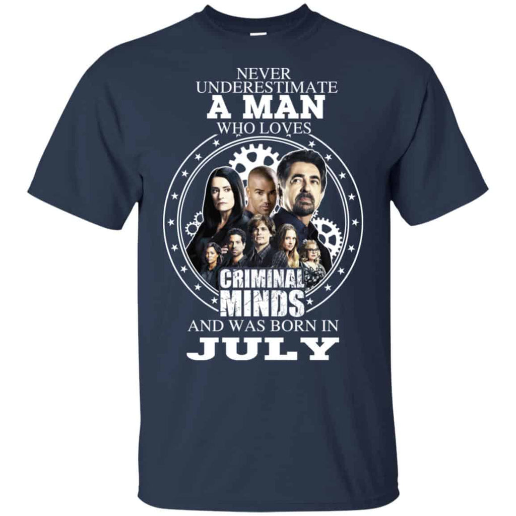 A Man Who Loves Criminal Minds And Was Born In July s, , Tank Unisex