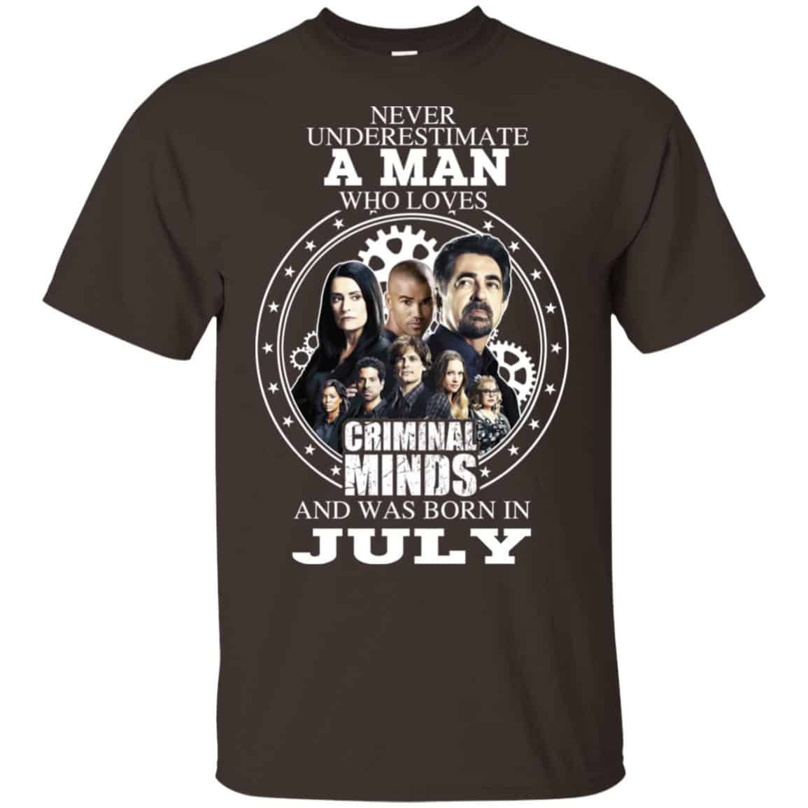 A Man Who Loves Criminal Minds And Was Born In July s, , Tank Unisex