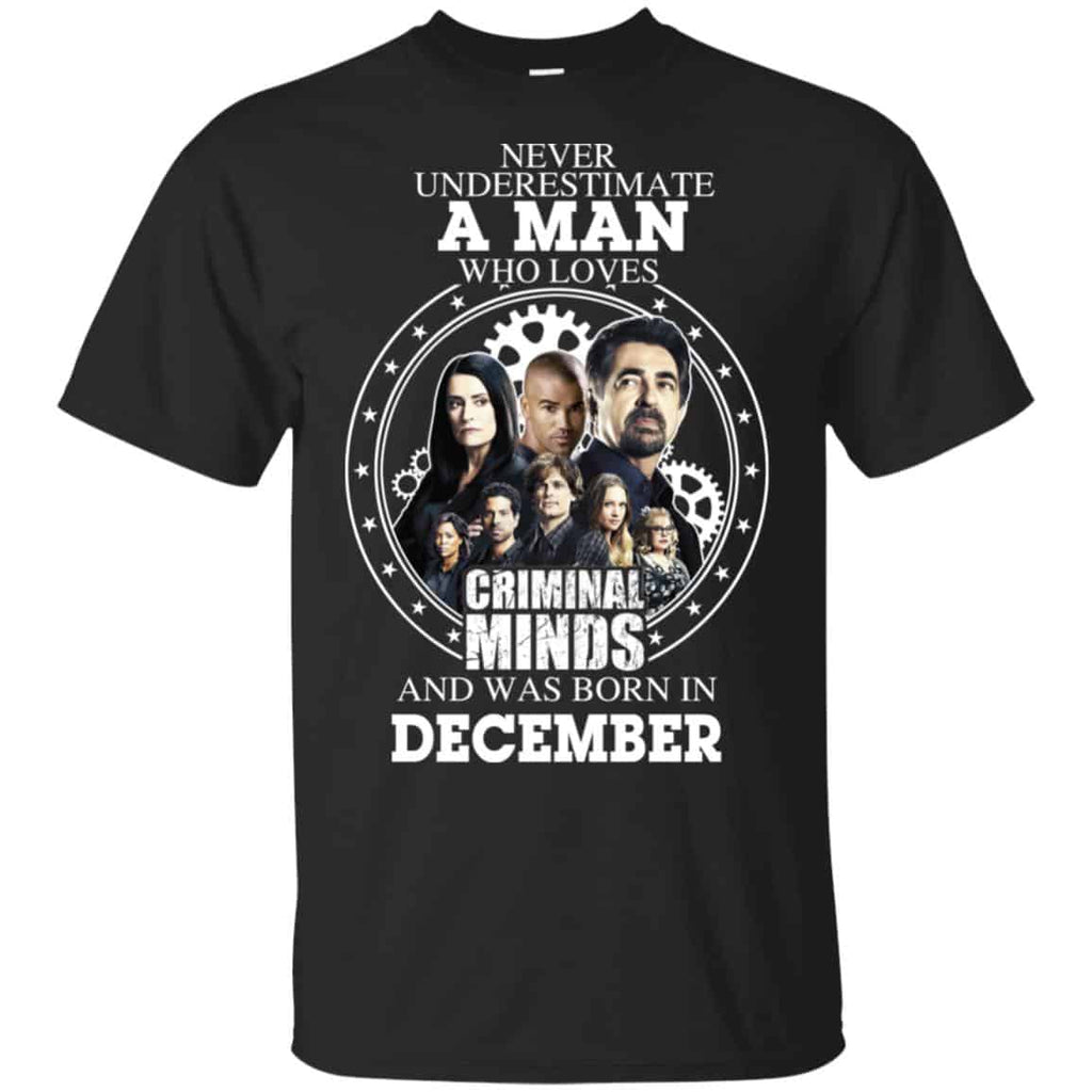 A Man Who Loves Criminal Minds And Was Born In December s, , Tank Unisex