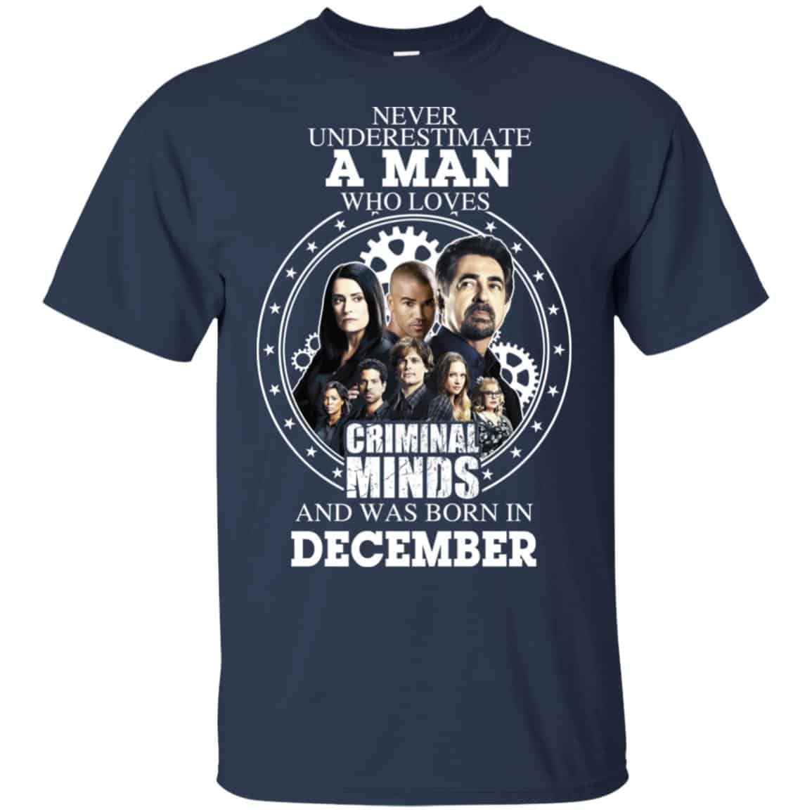 A Man Who Loves Criminal Minds And Was Born In December s, , Tank Unisex