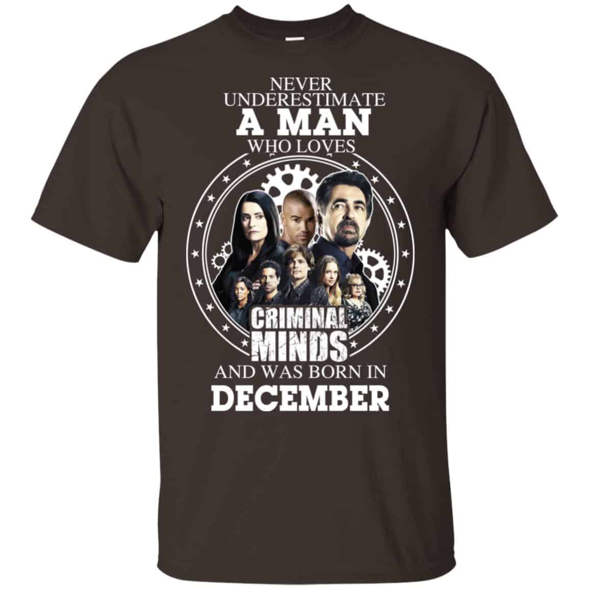 A Man Who Loves Criminal Minds And Was Born In December s, , Tank Unisex