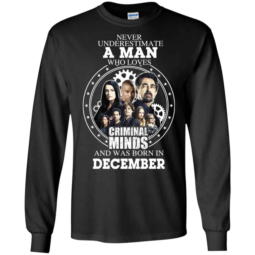 A Man Who Loves Criminal Minds And Was Born In December s, , Tank Unisex