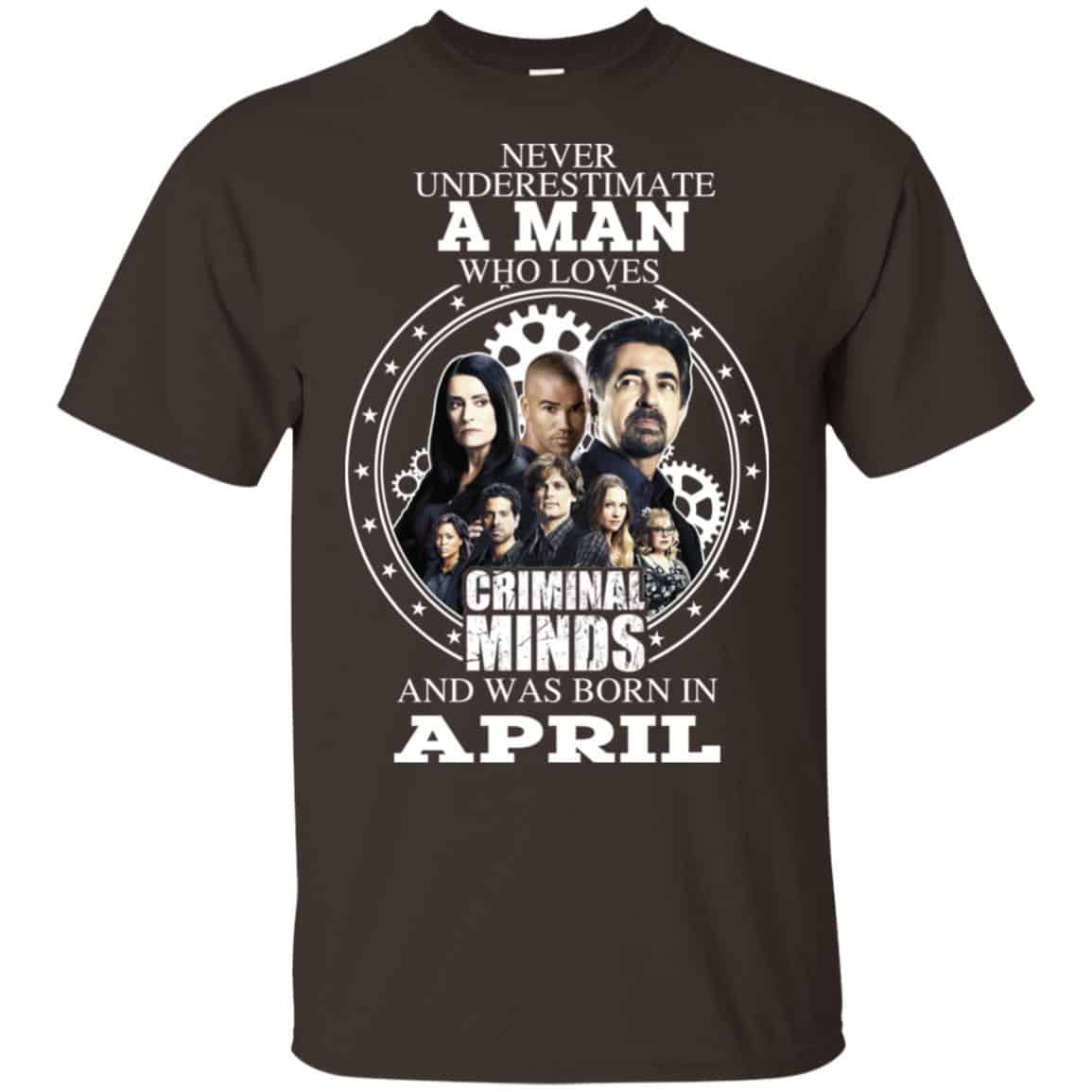 A Man Who Loves Criminal Minds And Was Born In April s, , Tank Unisex