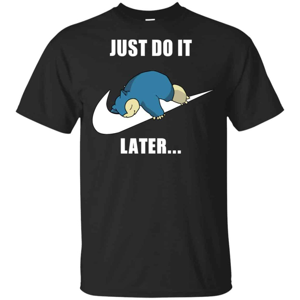 Snorlax: Just Do It Later s, , Tank Unisex