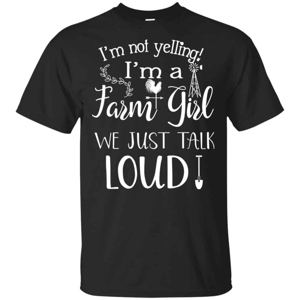 Farming: I’m Not Yelling I’m A Farm Girl We Just Talk Loud s, , Tank Unisex