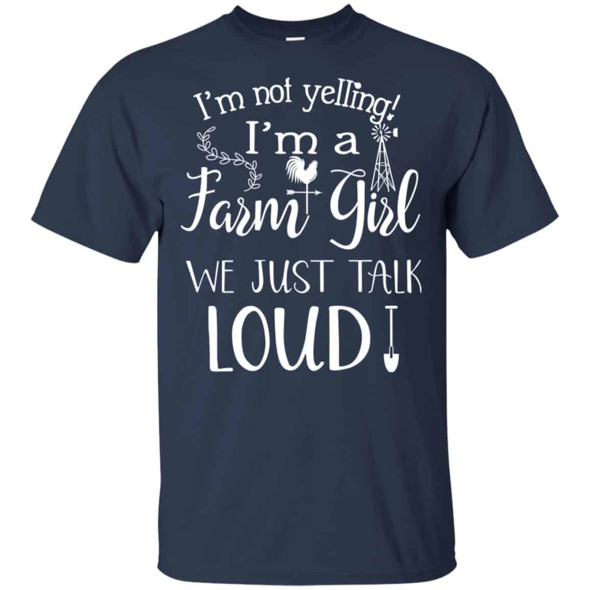 Farming: I’m Not Yelling I’m A Farm Girl We Just Talk Loud s, , Tank Unisex