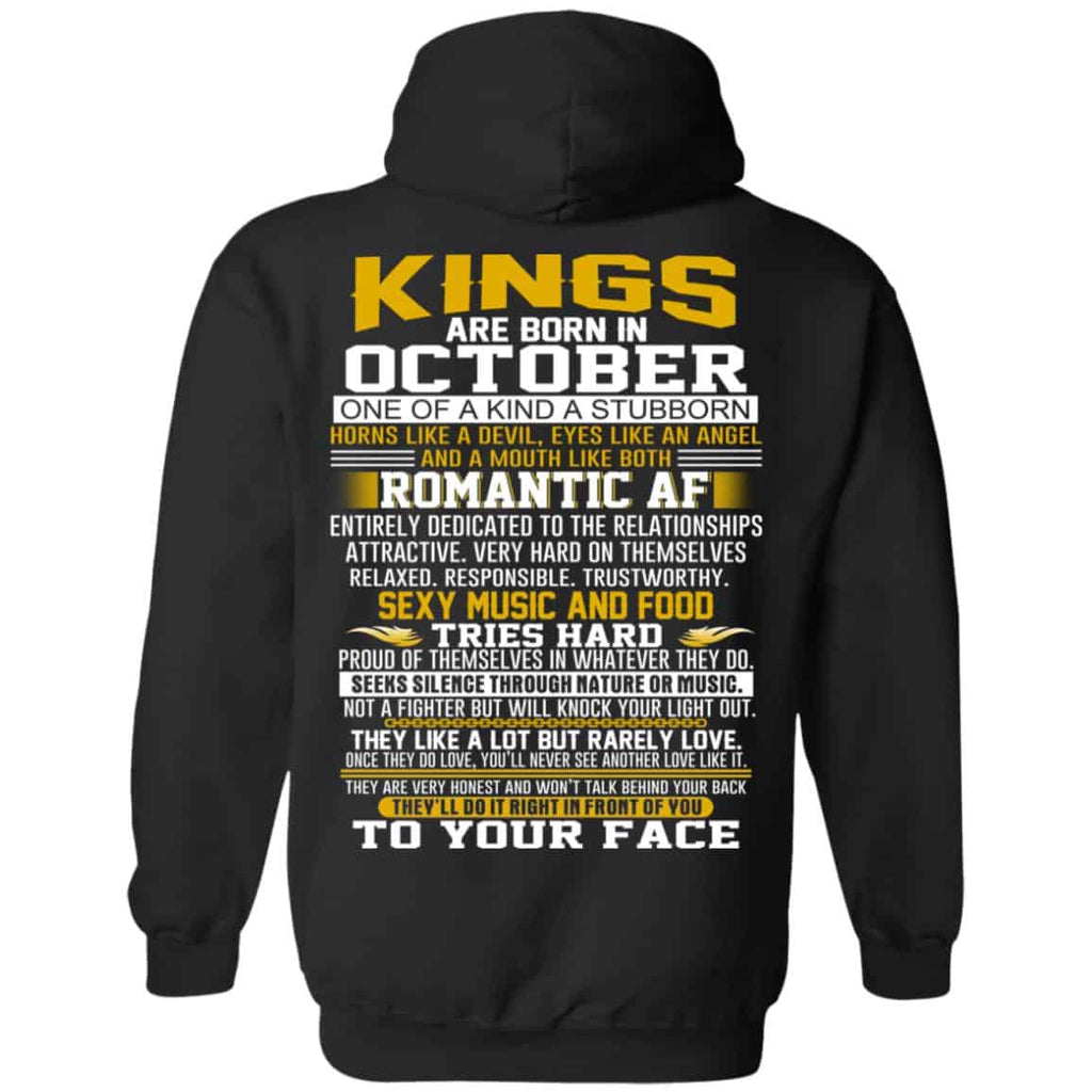 Kings Are Born In October One Of A Kind A Stubborn s, , Tank Unisex