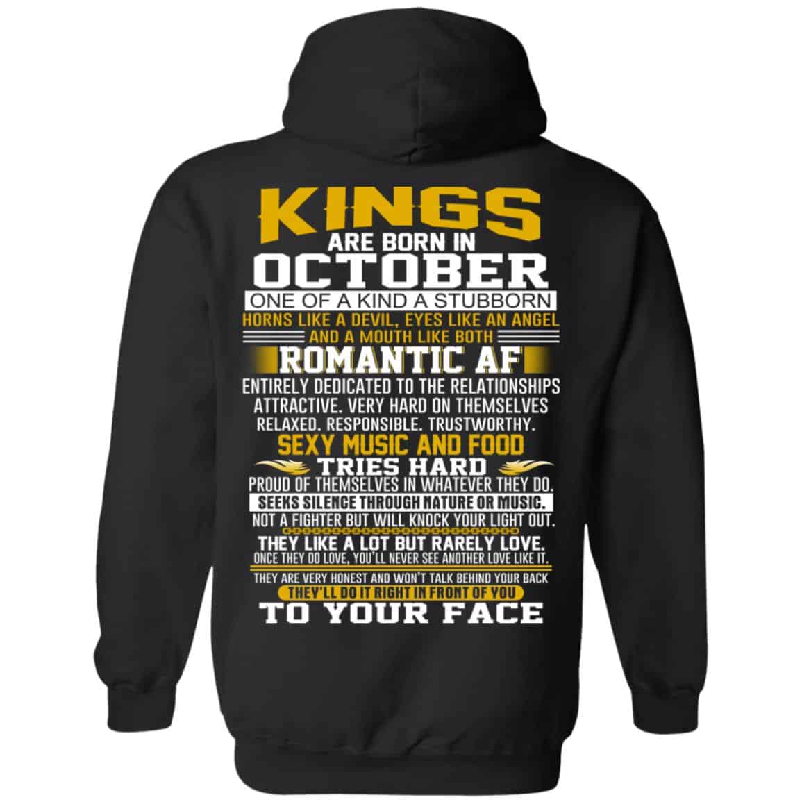Kings Are Born In October One Of A Kind A Stubborn s, , Tank Unisex