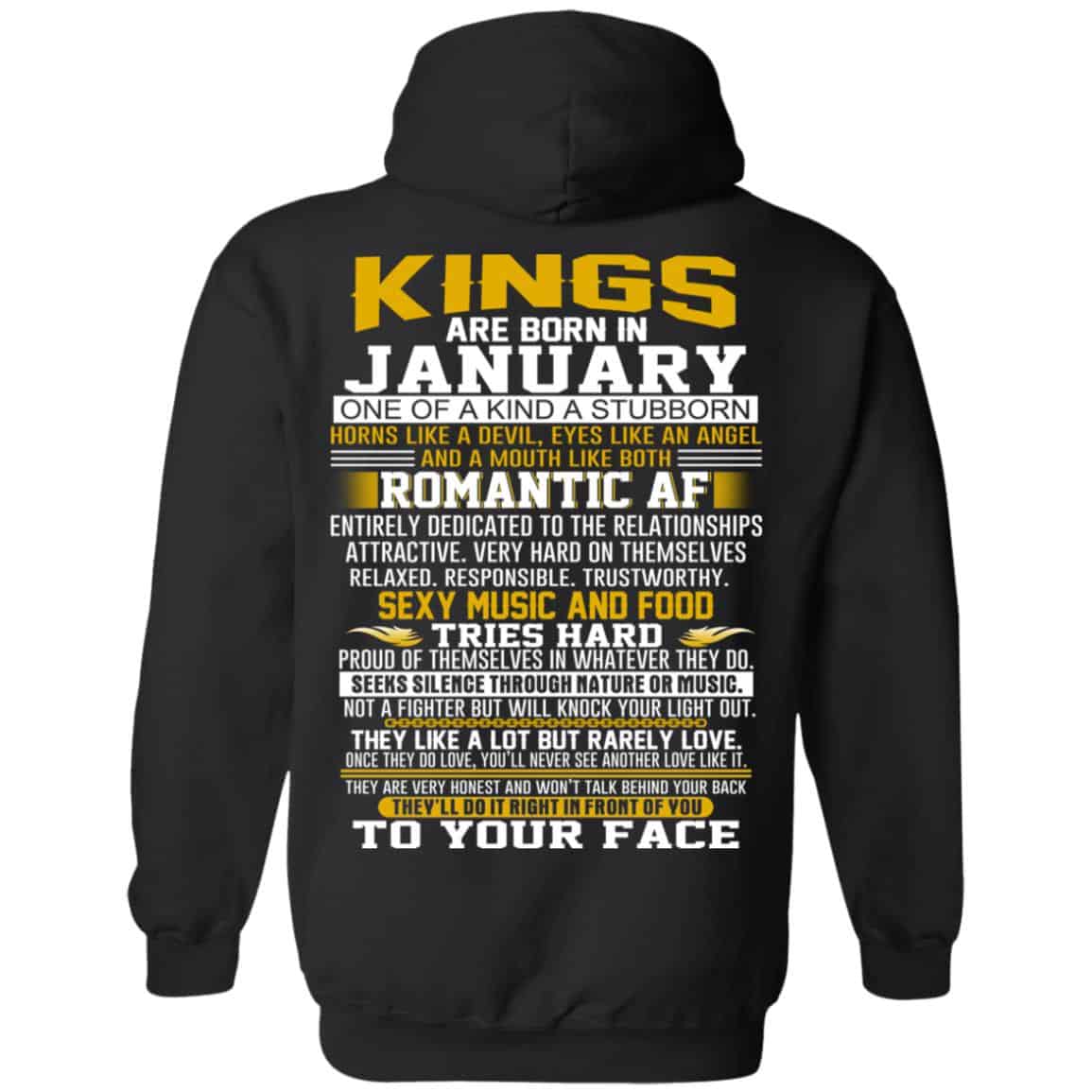 Kings Are Born In January One Of A Kind A Stubborn s, , Tank Unisex