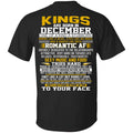 Kings Are Born In December One Of A Kind A Stubborn s, , Tank Unisex