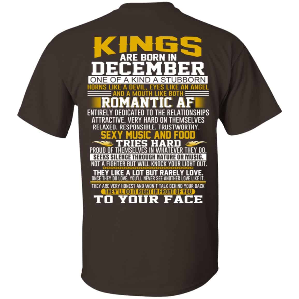 Kings Are Born In December One Of A Kind A Stubborn s, , Tank Unisex