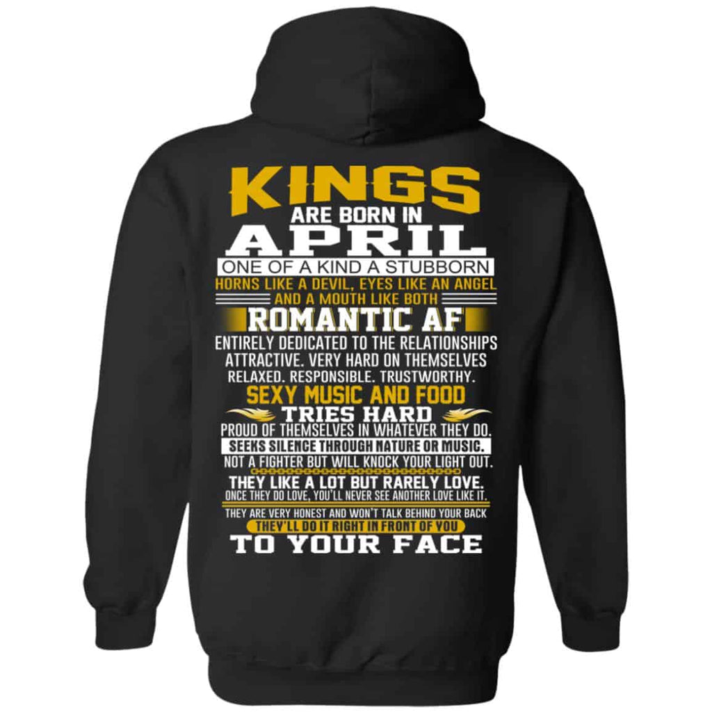 Kings Are Born In April One Of A Kind A Stubborn s, , Tank Unisex