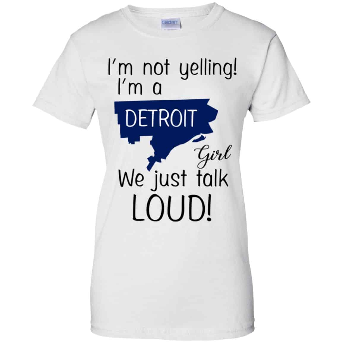 I’m Not Yelling I’m A Detroit Girl We Just Talk Loud s, , Tank Unisex