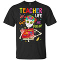 Teacher Life Got Me Feeling Un Poco Loco Skeleton s, , Tank Unisex