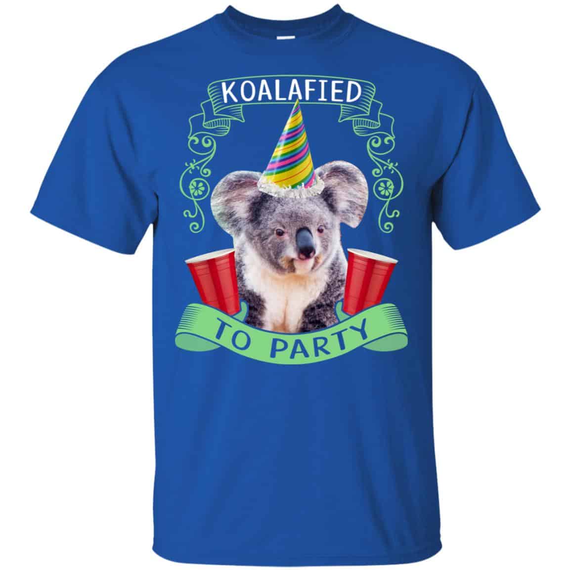 Koalafied To Party Shirt, , Tank Unisex