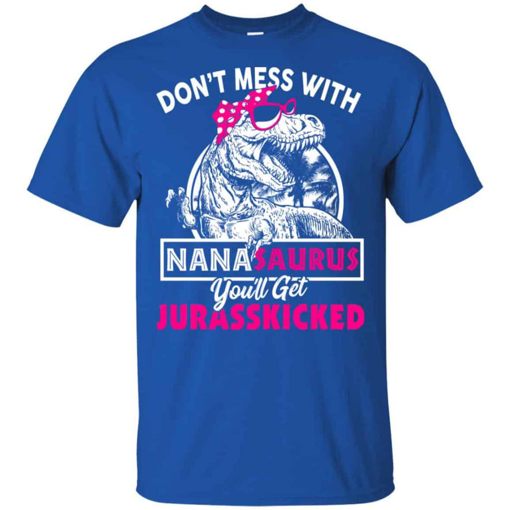 Don’t Mess With Nanasaurus You’ll Get Jurasskicked s, , Tank Unisex