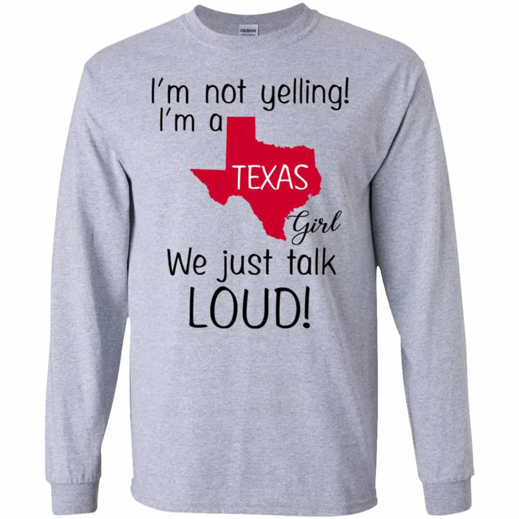 I’m Not Yelling I’m A Texas Girl We Just Talk Loud s, , Tank Unisex