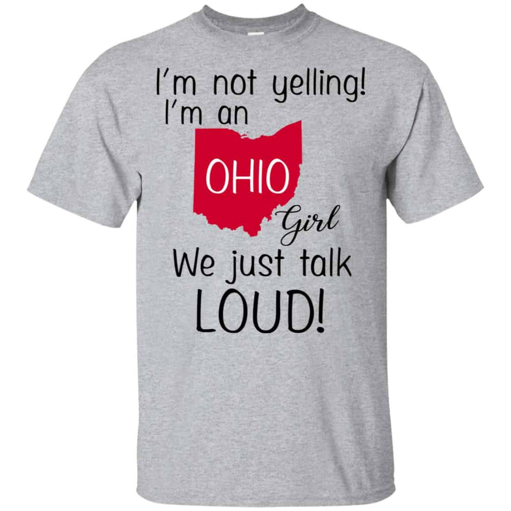 I’m Not Yelling I’m An Ohio Girl We Just Talk Loud s, , Tank Unisex