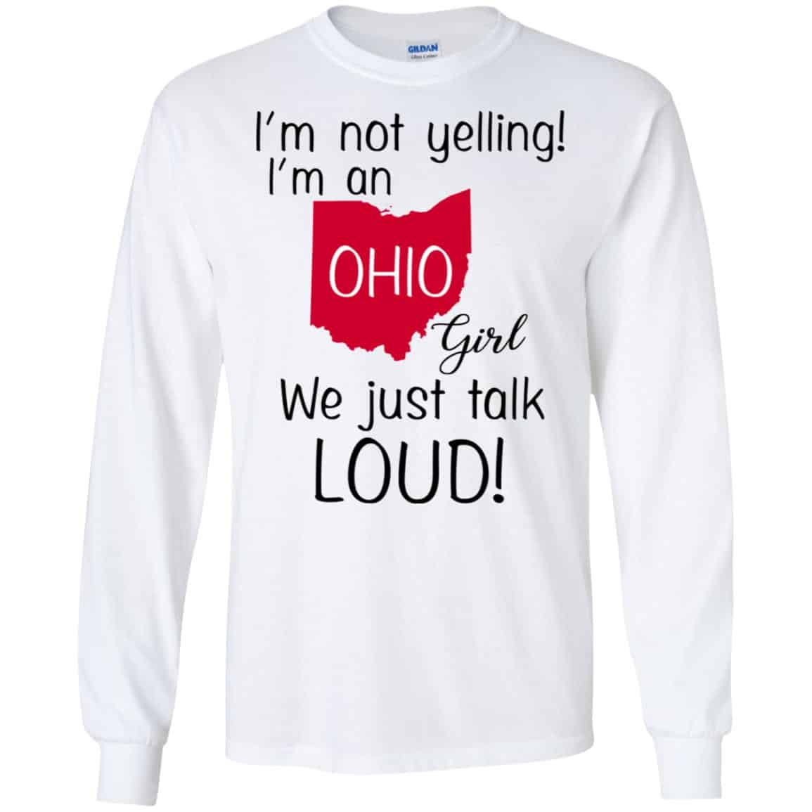 I’m Not Yelling I’m An Ohio Girl We Just Talk Loud s, , Tank Unisex