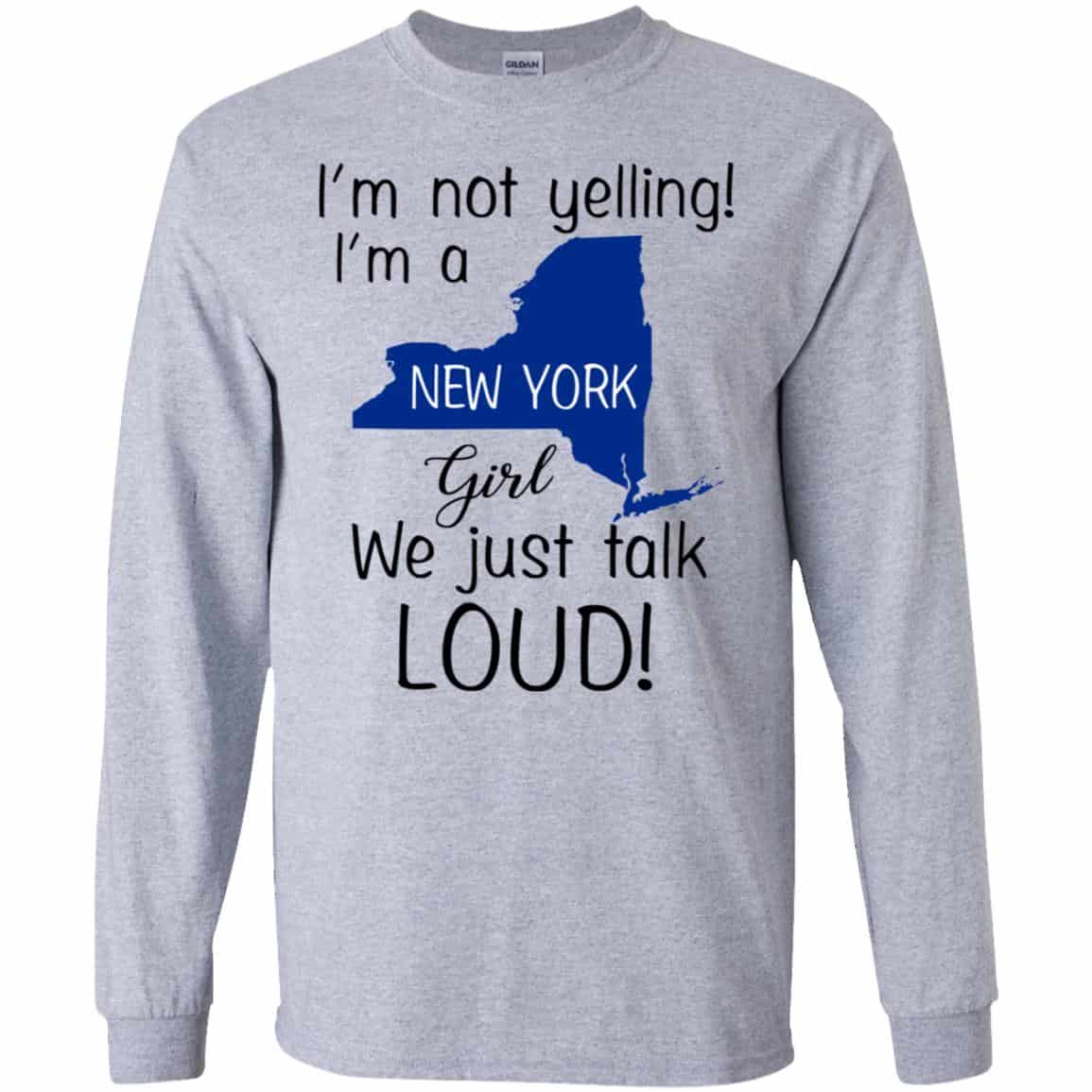I’m Not Yelling I’m A New York Girl We Just Talk Loud s, , Tank Unisex