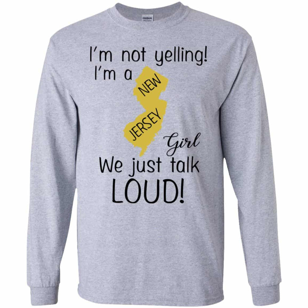I’m Not Yelling I’m A New Jersey Girl We Just Talk Loud s, , Tank Unisex