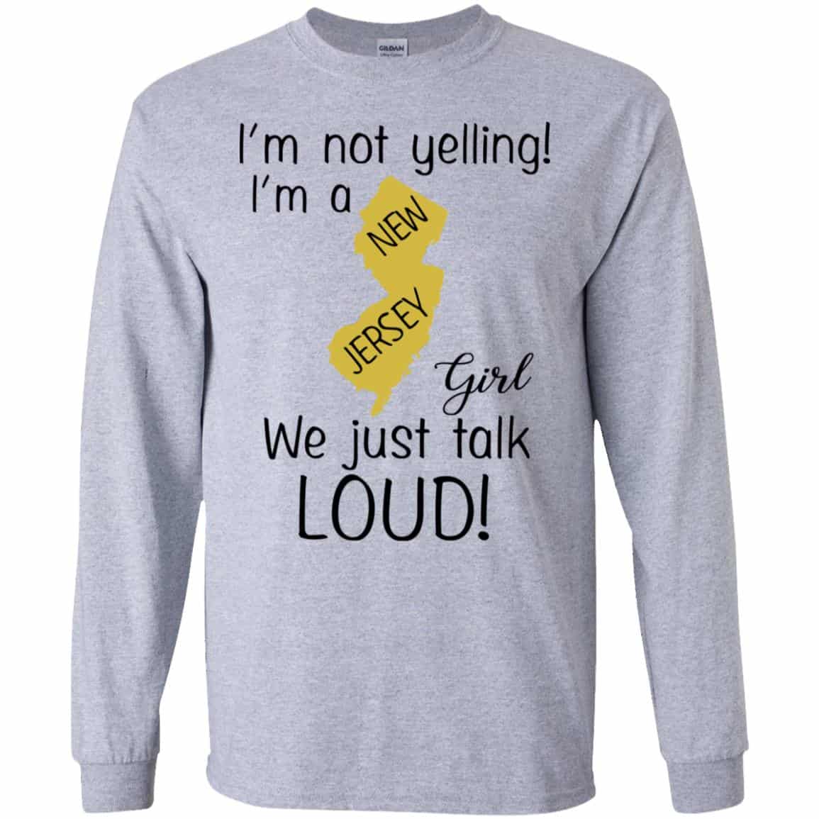 I’m Not Yelling I’m A New Jersey Girl We Just Talk Loud s, , Tank Unisex