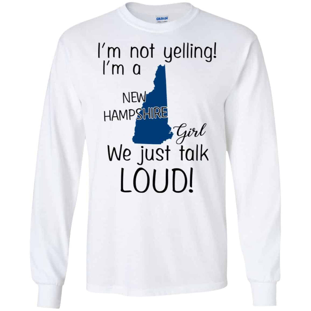 I’m Not Yelling I’m A New Hampshire Girl We Just Talk Loud s, , Tank Unisex