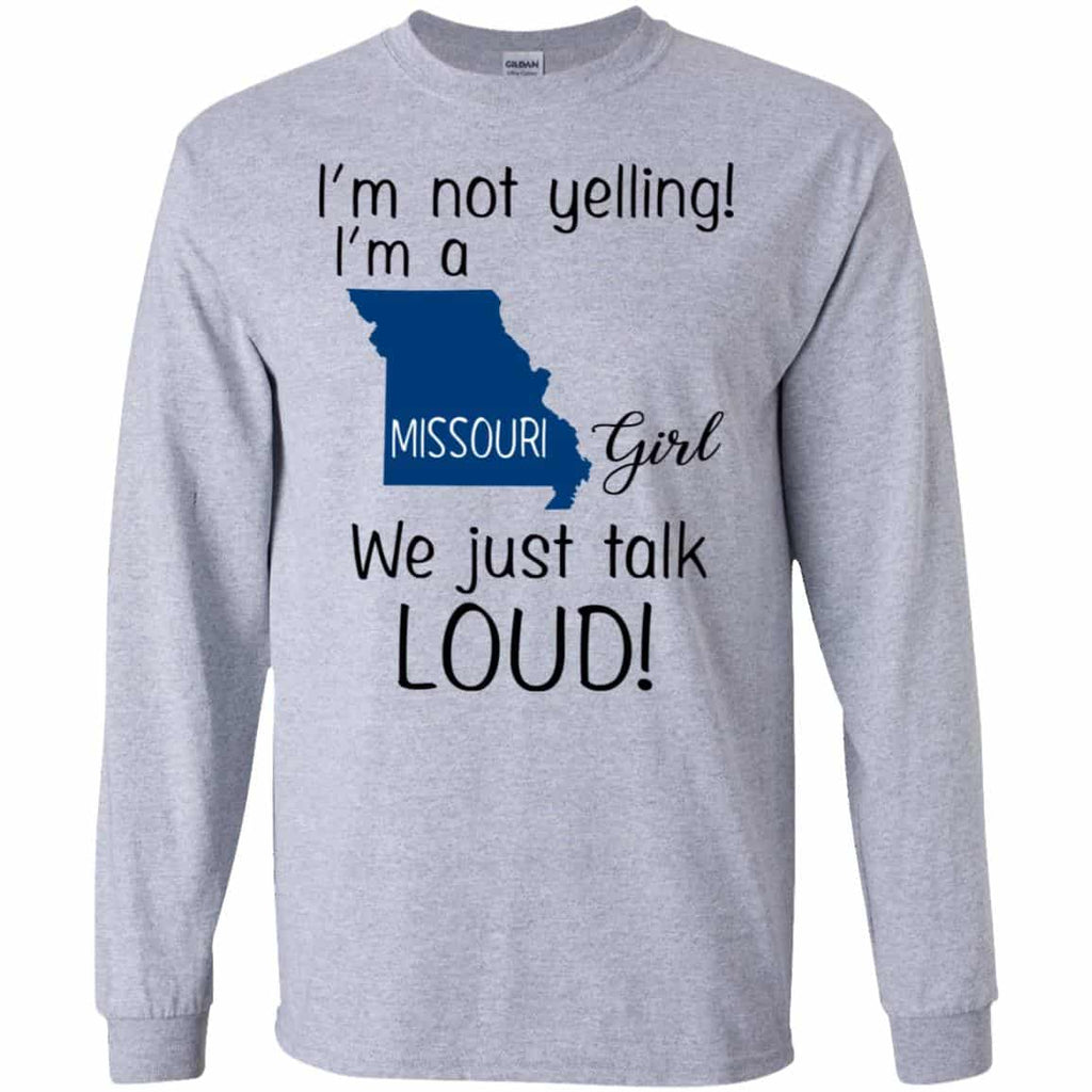 I’m Not Yelling I’m A Missouri Girl We Just Talk Loud s, , Tank Unisex