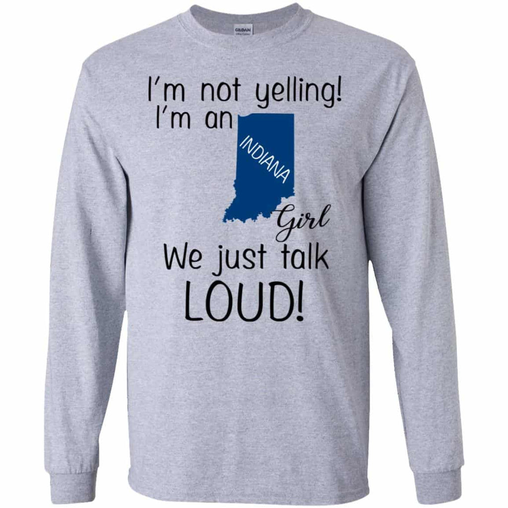 I’m Not Yelling I’m An Indiana Girl We Just Talk Loud s, , Tank Unisex