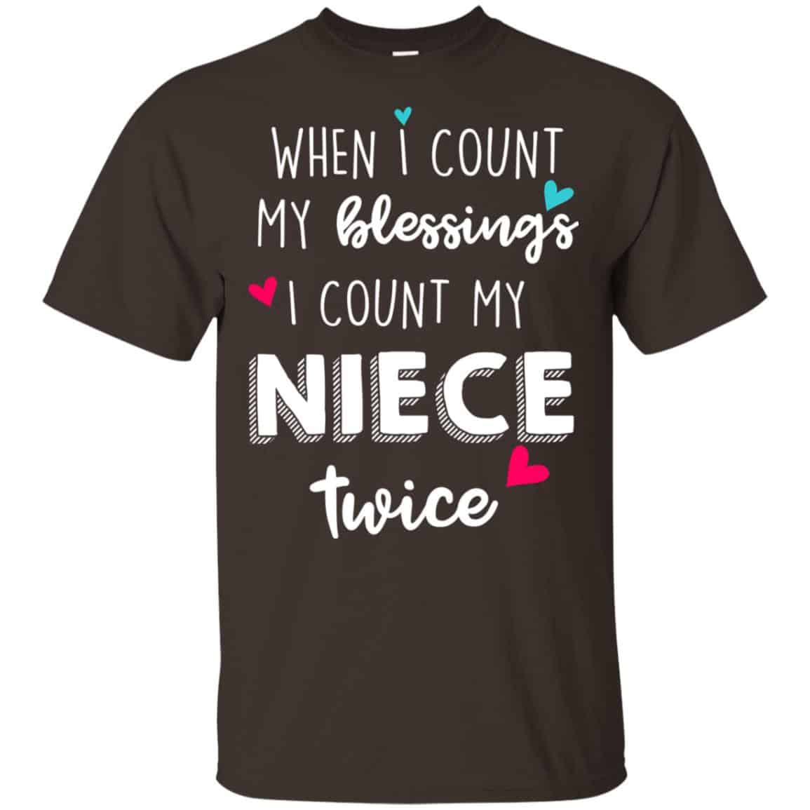 When I Count My Blessings I Count My Niece Twice s, , Tank Unisex