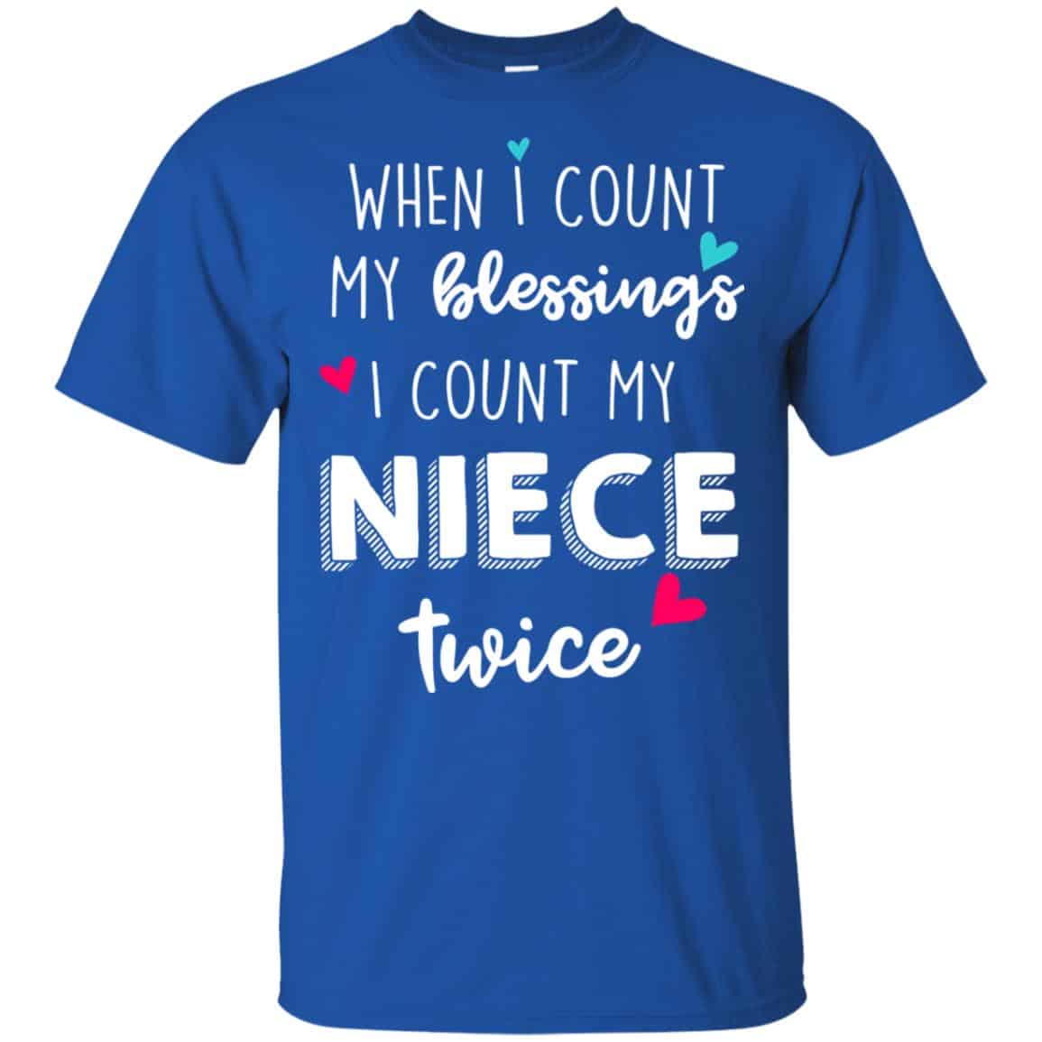 When I Count My Blessings I Count My Niece Twice s, , Tank Unisex