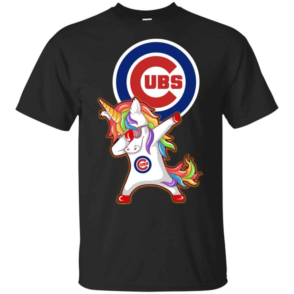 Unicorn Dabbing – Chicago Cubs s, , Tank Unisex