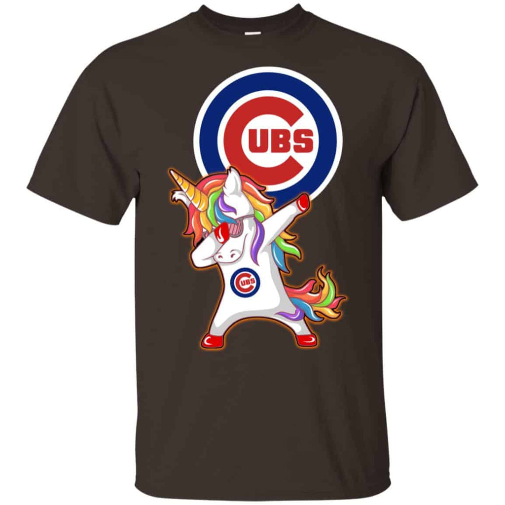 Unicorn Dabbing – Chicago Cubs s, , Tank Unisex