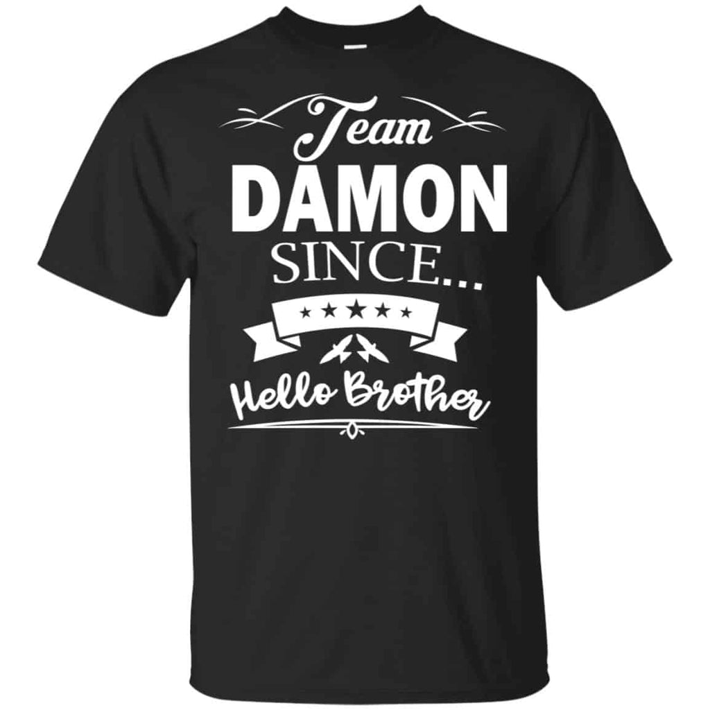 Damon Salvatore: Team Damon Since Hello Brother s, , Tank Unisex