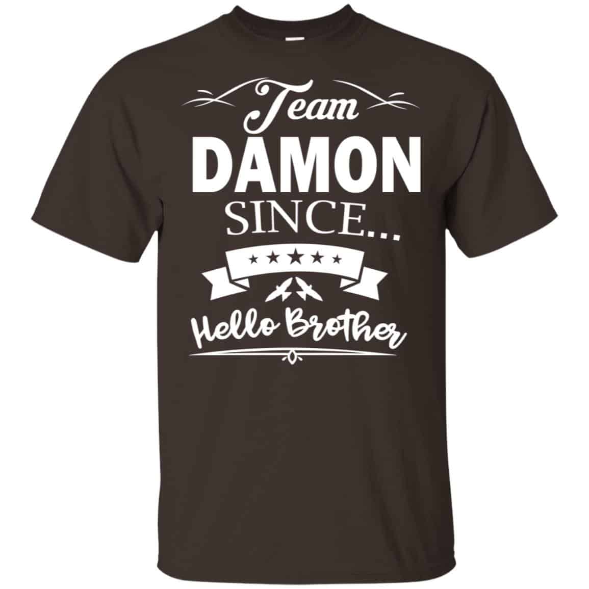 Damon Salvatore: Team Damon Since Hello Brother s, , Tank Unisex