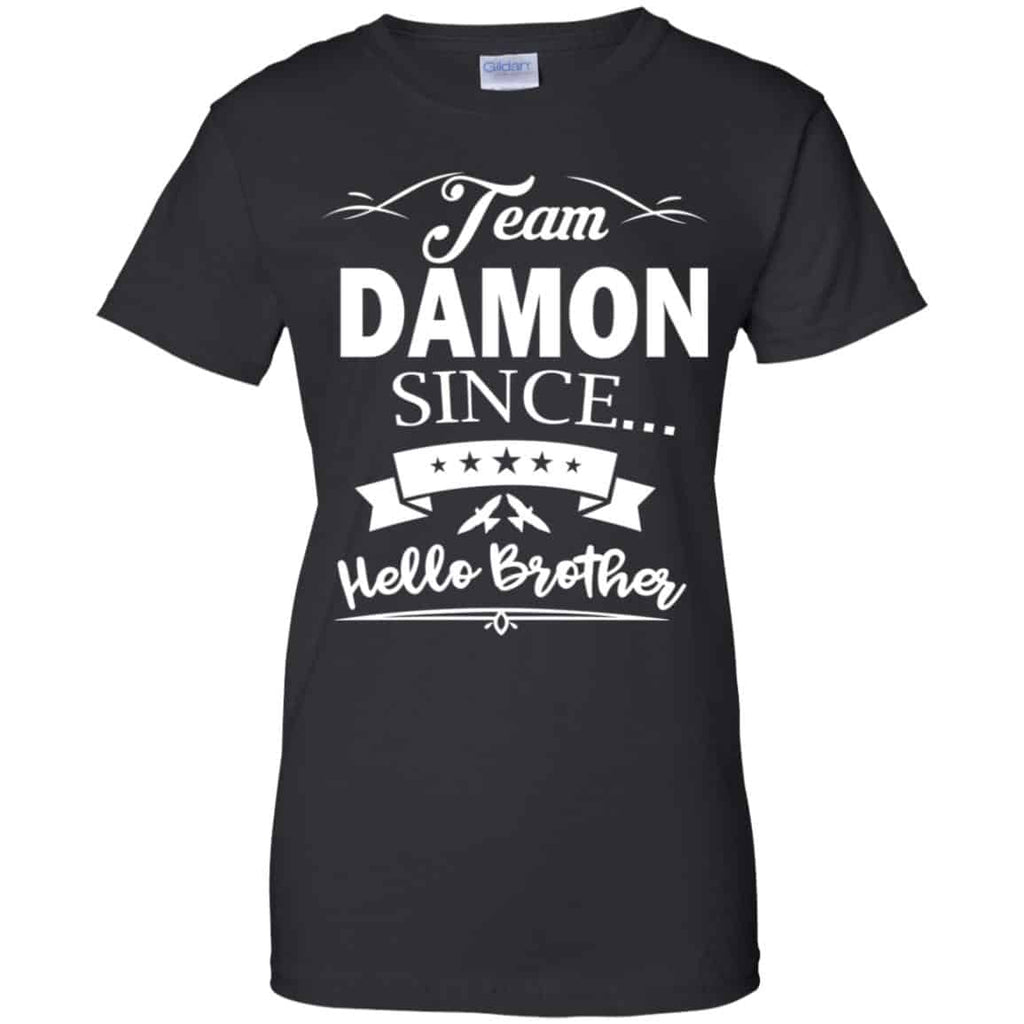 Damon Salvatore: Team Damon Since Hello Brother s, , Tank Unisex
