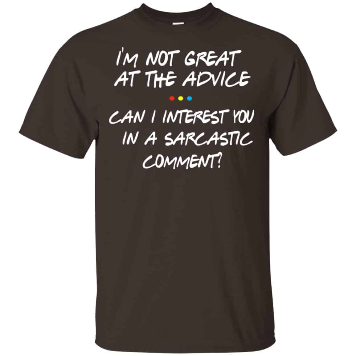 Friends: I’m Not Great At The Advice Can I Interest You In A Sarcastic Comment s, , Tank