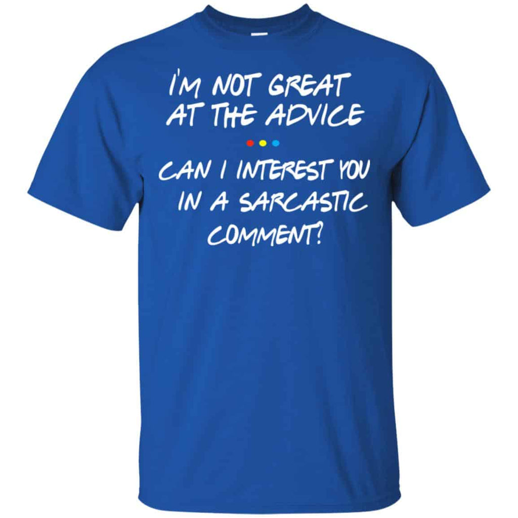 Friends: I’m Not Great At The Advice Can I Interest You In A Sarcastic Comment s, , Tank