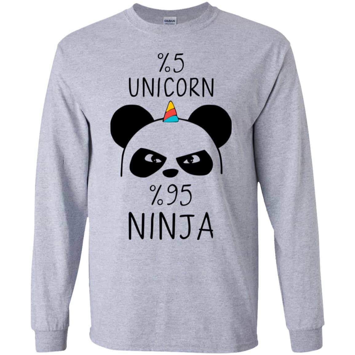 Pandacorn 5% Unicorn 95% Ninja s, , Tank Unisex